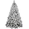ARPIMEX Albero di Natale Pino Everest H 210 Cm D 137 Cm Tips 975 Innevato Hook Innesto