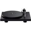 Pro-ject Debut Carbon EVO 2 nero satinato Giradischi con braccio coperchio e tes
