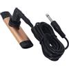 Fockety Kazoo Elettrico Per Adulti In Metallo Con Pickup, Cavo Audio Da 9,8 Piedi, Strumento Musicale Professionale (Oro)