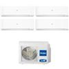 Haier - Climatizzatore quadri split Haier Expert White Wifi 7000+9000+9000+9000 Btu inverter R32 A++ 5U90S2SS5FA