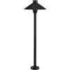 V-TAC VT-907 Lampada led da giardino 7W chip samsung fissaggio a terra 2IN1 base / picchetto corpo nero in alluminio IP65 bianco naturale 4000K - SKU 20317