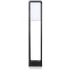V-TAC VT-33 lampada led da giardino 10W chip samsung fissaggio a terra 80cm nero in alluminio IP65 bianco naturale 4000K - SKU 20114