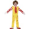 FIESTAS GUIRCAS Costume Burger Clown Bambino Halloween