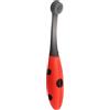 Mombella Coccinella Spazzolino in silicone per bambini da 6 a 12 mesi e oltre, setole extra morbide in silicone, spazzolino da neonato a bambino per pulire e massaggiare le gengive, 1 pz