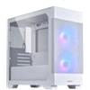 Lian Li LANCOOL 205M Mesh Micro-ATX Case, Tempered Glass - white