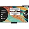 Samsung Smart TV 55'' QE55QN85FAUXZT Neo QLED 4K, NQ4 AI Gen2 Processor, 4K AI Upscaling, Dolby Atmos & OTS Lite, Simple Chamfer Design, 2025