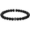 Thomas Sabo Bracciale ossidiana in argento 925 riciclato A2194-705-11-L19