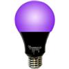OmniaLaser OL-E27UV20WLED Lampadina a Raggi UV, 20W, Luce Blu, Effetto Fluorescente, Attacco E27, LED - per Vernice Fluorescente, Illuminazione per pittura del corpo, Halloween Party Discoteca Natale