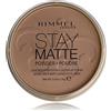 Rimmel London Stay Matte Long Lasting Pressed Powder 14 g ombra 006 Warm Beige