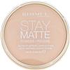 Rimmel London Stay Matte Long Lasting Pressed Powder 14 g ombra 005 Silky Beige