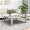 ROMHZKS Tavolino da Salotto Grigio Cemento 100x100x35 cm Truciolato, Tavolini salotto, Tavolini living, Tavolini bassi, Tavolini da caffè, Ideali per Soggiorno o Salotto