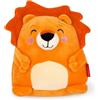 Legami - Peluche Plush Super Soft!, Tema Lion, Formato Mini, con Carta d'Identità personalizzabile, Sta in Piedi da Solo, 14x15x12 cm