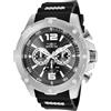 Invicta I-Force Orologio da Uomo in acciaio inossidabile con movimento Quarzo - 50mm, Argento/Nero