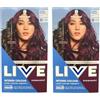 Schwarzkopf LIVE Colour + Lift Ultra Violet Hair Dye L76, confezione da 2