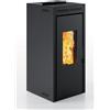 Invicta Stufa pellet idro INVICTA TERAMO 17 PLUS 17.2 kW nero