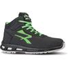 U-Power Scarpe antinfortunistiche U-Power Hard S3 SRCNero-Verde