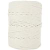 ASelected Corda spessa per macramè da 5 mm, in cotone macramè da appendere alla parete, per decorazioni fai da te e arti fatte a mano (beige)