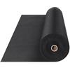 VEVOR Telo Geotessile Non Tessuto 1,2x30,5 m, Tessuto Pacciamante 271 g/m², Telo Pacciamatura Anti Erbacce per Sistemi di Drenaggio, Paesaggistica, Copertura Non Tessuto Geotessile del Terreno, Nero