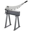 VEVOR Cesoia a Ghigliottina, Taglierina da Banco con Larghezza del Letto di 500 mm, Cesoia Manuale per la Lavorazione di Lamiere, con Materiale Q235, Alta Precisione, Supporto, per Alluminio