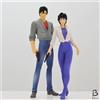 Megahouse STATUA FIGURA CITY HUNTER RYO SAEBA & KAORI MAKIMURA NUOVA anime giapponese S...