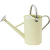 Annaffiatoio Vintage Da 4,5 Litri in Crema - Caraffa in Acciaio Zincato per Irri