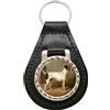 Gifshop UK Portachiavi In Pelle Jack Russell Di Colin Graeme Roe
