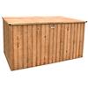 Duramax Cushion Box & Bench 1.9, 1450 L, con cilindro idraulico a gas e occhio padlock, Venatura del legno