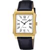 Casio Orologio Analogico al Quarzo da Uomo con Cinturino in Pelle MTP-B190GL-7BVEF