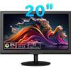 TV 20 Pollici,Piccolo Televisore Con Sintonizzatore Digitale T2 H.256,TV Da 12V,
