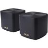 ASUS ZenWifi XD4 plus 2 pk black AX1800 Whole-Home Dual-band Mesh WiFi 6 System 2 pac