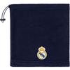 REAL MADRID Copricapo in pile Real - Collezione ufficiale, misura uomo regolabile, blu, Taglia Unica