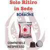 Caffè Borbone SOLO RITIRO IN SEDE :400 CAPSULE COMPATIBILE NESPRESSO* RED ROSSA CAFFE BORBONE