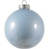 ARPIMEX Box 4 Sfere di Natale D 120 Mm Vetro Celeste