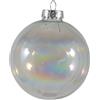 ARPIMEX Box 4 Sfere di Natale D 120 Mm Vetro Iridescente