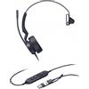 Yealink UH44 Mono Teams USB-C/A Auricolare Cablato A 1308188