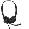 Jabra Engage 40 Cuffia Stereo Cablata USB per Ufficio Nero con 2 Microfoni e Voce HD