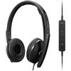 Lenovo 4XD1M45627 Cuffie con Microfono Stereo Sovraurali USB-C/A Noise Cancelling