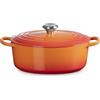 Le Creuset Casseruola Evolution in Ghisa con Coperchio, diameter 27 cm, Arancione, 21178270902430