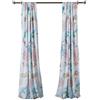 Greenland Home Fashions Barefoot Bungalow tenda a pannello, paio, 100% poliestere, microfibra, multicolore, 213,4 cm
