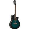 YAMAHA APX600 ORIENTAL BLUE BURST CHITARRA ACUSTICA COLORE BLU ORIENTALE