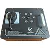 GOLDEN CENTURY F1200LQ-6 MACCHINA DEL FUMO 1200 WATT DMX 6 LED RGB 3 WATT GETTO VERTICALE TIPO GEYSER CO2
