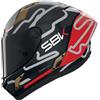 Nolan Casco Moto Integrale Nolan X-804 RS UC SBK 360 Carbonio Ross
