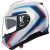 Nolan Casco Moto Modulare P/J Nolan N100-6 RADIANTE 358 Bianco Arg