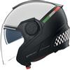 Nolan Casco Moto Jet Nolan N40-5 06 BELLAVISTA 341 Nero Bianco Sca
