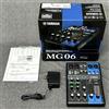 Yamaha Mixer compatto YAMAHA MG06 massimo 2 ingressi microfono / 6 linea (2 mono + 2...