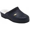 DR.SCHOLL'S DIV.FOOTWEAR Scholl Clog BackGuard Ciabatta Unisex in Pelle Colore Blu Taglia 39