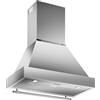 BERTAZZONI K100HERTX+KC36HERTX Cappa a parete, 100 cm, Installazione a parete, Serie Heritage, Acciaio inox, 1 Motore, Nuova Classe A