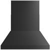 BERTAZZONI KPH120MASNET Cappa a parete, 120 cm, Serie Master, Nero Opaco, 1 Motore, Installazione a parete, Nuova Classe A