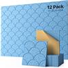 Soundsbay Pannelli Fonoassorbenti Autoadesivi 12 Pezzi Azzurro 30x30x0.9cm