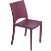 UP ON Sedia Woody Bordeaux